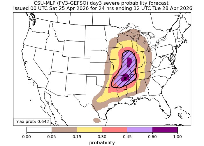 An extremely volatile environment will be in place Monday afternoon into Monday night across Illinois including northern Illinois for all hazards include strong, long tracked tornadoes. #ilwx