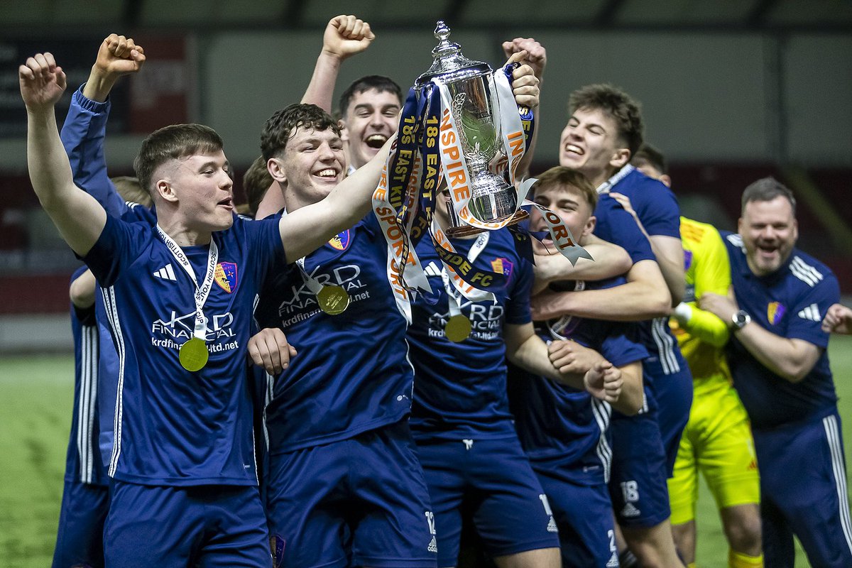 ScottishYouthFA's tweet image. What a night to remember! 🏆

Massive congratulations to East Kilbride FC on becoming our 18s Cup Final winners last night 👏🎉

A result built on hard work, determination, and real team spirit from start to finish

#SYFAinspireCup #inspired @inspiresport @CollargeImages @Ekfc08