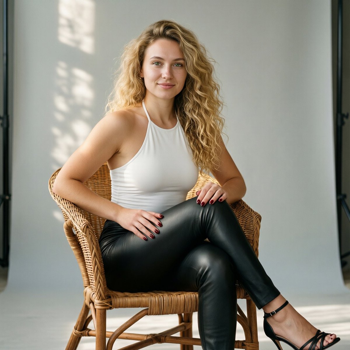 SugacubeM1's tweet image. "I look like I have my life together here, but 5 minutes after this, I tripped over a lighting cable and spilled my latte. Which version are you today?" @lisamonreau #Fanvue #models #Fans
