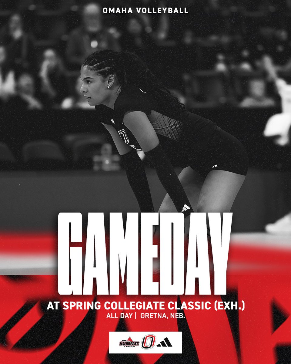 OmahaVB's tweet photo. For the last time this spring!

🆚 Premier Volleyball College Tournament
⏰ South Dakota at 9:30 a.m. CT
⏰ Northern Iowa at 10:45 a.m. CT
⏰ Wichita State at 1:15 p.m. CT
📍 Premier NE Training Facility (Gretna, Neb.)

#ForThe402 https://t.co/GpEA2oz0LE