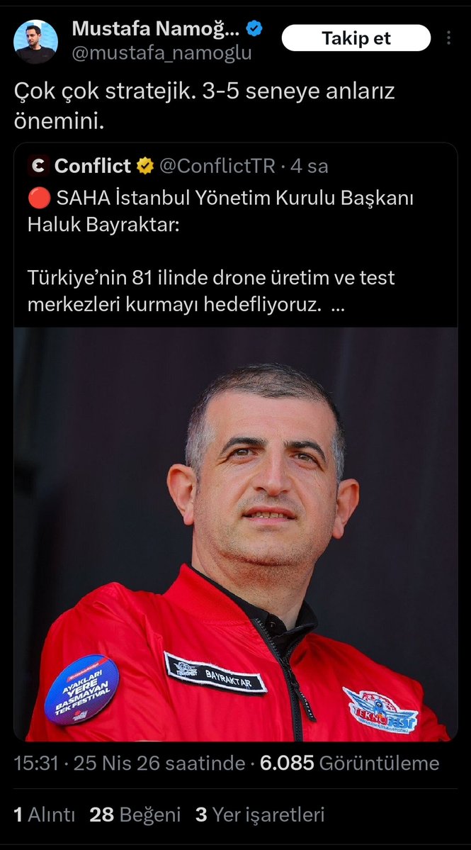 Okan Ziya ESER tweet media