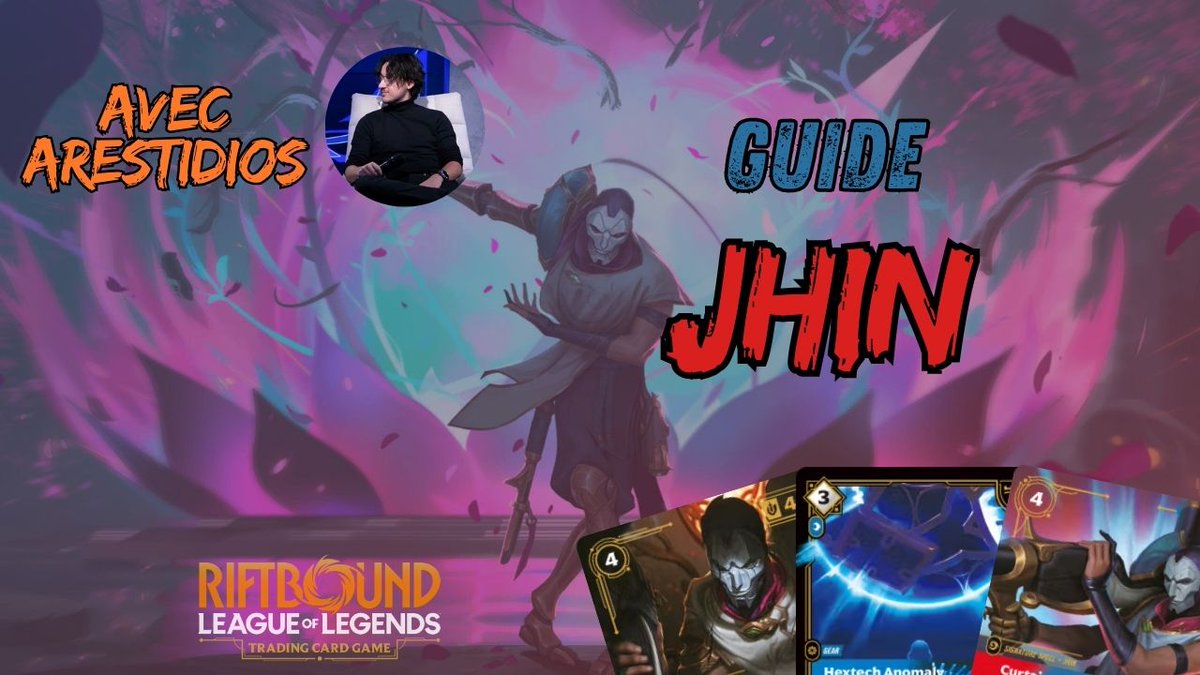 youtube.com/watch?v=cs1YRv…

Hier j'ai posté un guide pour Jhin, un replay d'une session faite avec <a href="/Arestidios/">Arestidios</a> avec deckbuild et analyse de game, hésitez pas à checker. 

English version coming soon