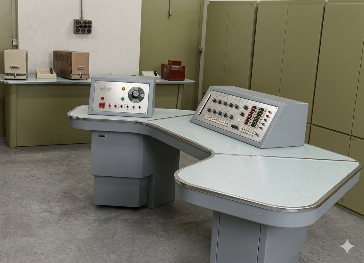 SonarBangla2026's tweet image. Decades before Docker or modern AI, Calcutta’s visionaries at Jadavpur University &amp;amp; Indian Statistical Institute built ISIJU-1 — India’s first indigenous transistorized (solid-state) second-generation computer.
#IndianTechHistory #ISIJU1 #MadeInIndia 
CC @Anurag_Anu06 
(1/n)