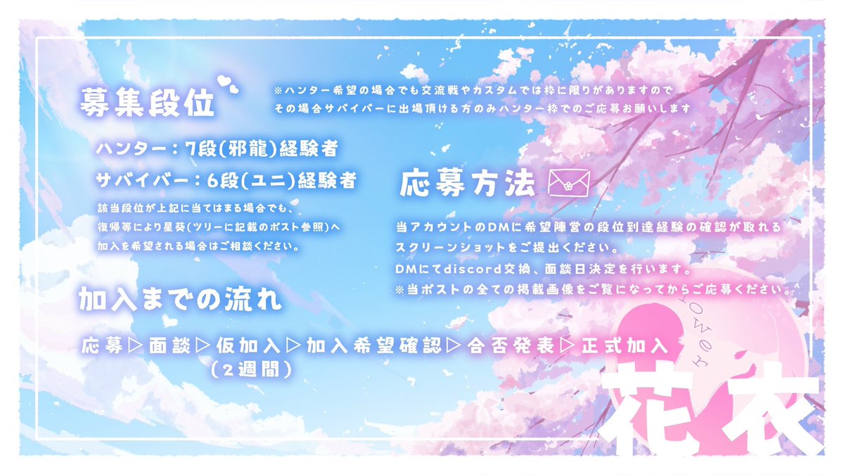 雨舞/花衣/星葵クラン tweet media