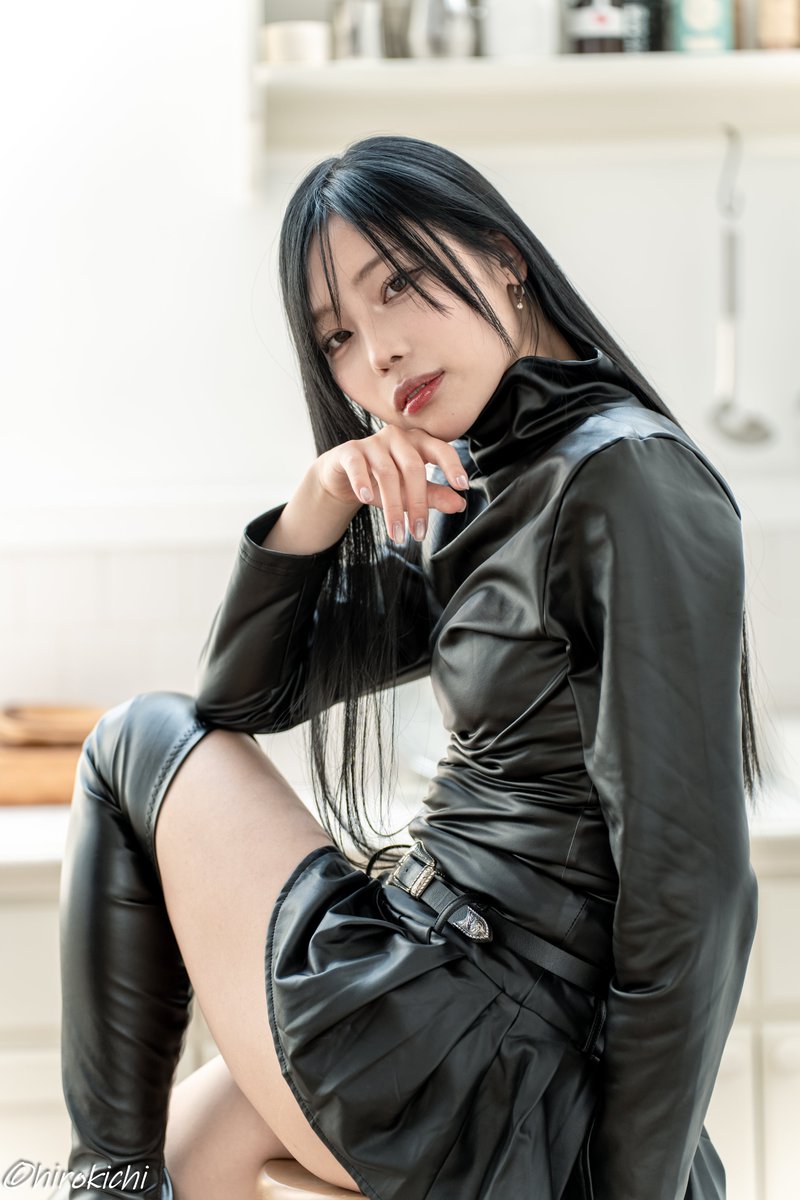 kinta2308's tweet image. モデル：Lunaさん @luna_____cc

‐ Portrait - "Black Noir"

#るな #Luna #portrait #photography