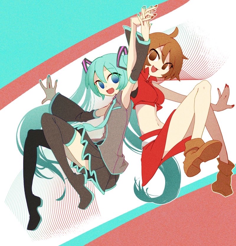 ichigokamakiri's tweet photo. 国民祭でこの絵のミクメイのアクキーが出せたらいいな https://t.co/ADe0k3l0jJ