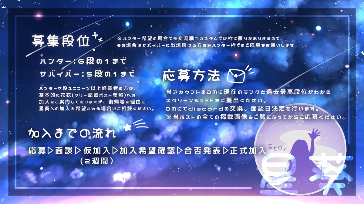 雨舞/花衣/星葵クラン tweet media