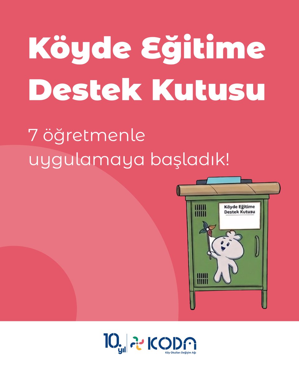 KODA - Köy Okulları Değişim Ağı Derneği tweet media