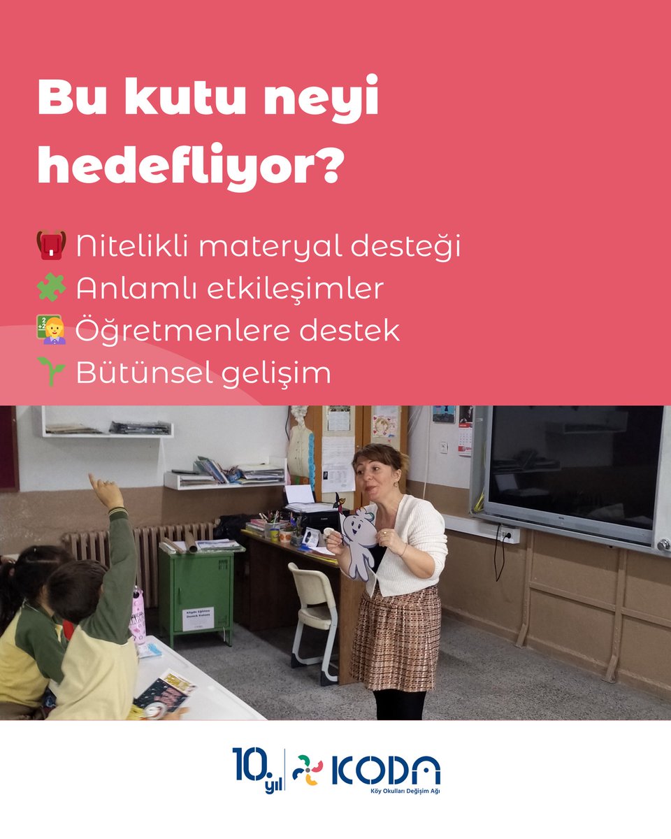 KODA - Köy Okulları Değişim Ağı Derneği tweet media