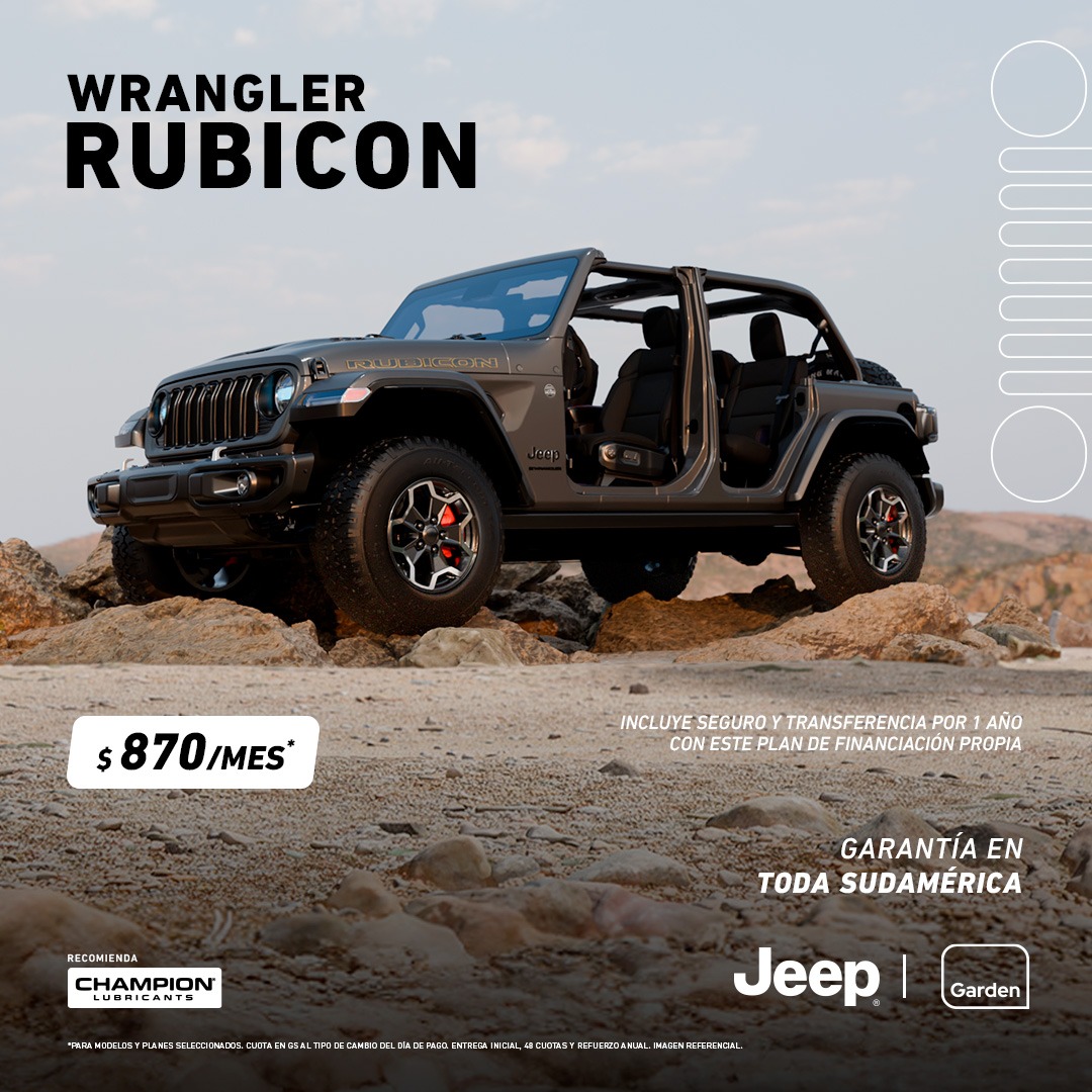 jeepoficialpy's tweet photo. Experimentá la leyenda y comenzá tu viaje con el Jeep Wrangler. ¡Cotizá online!