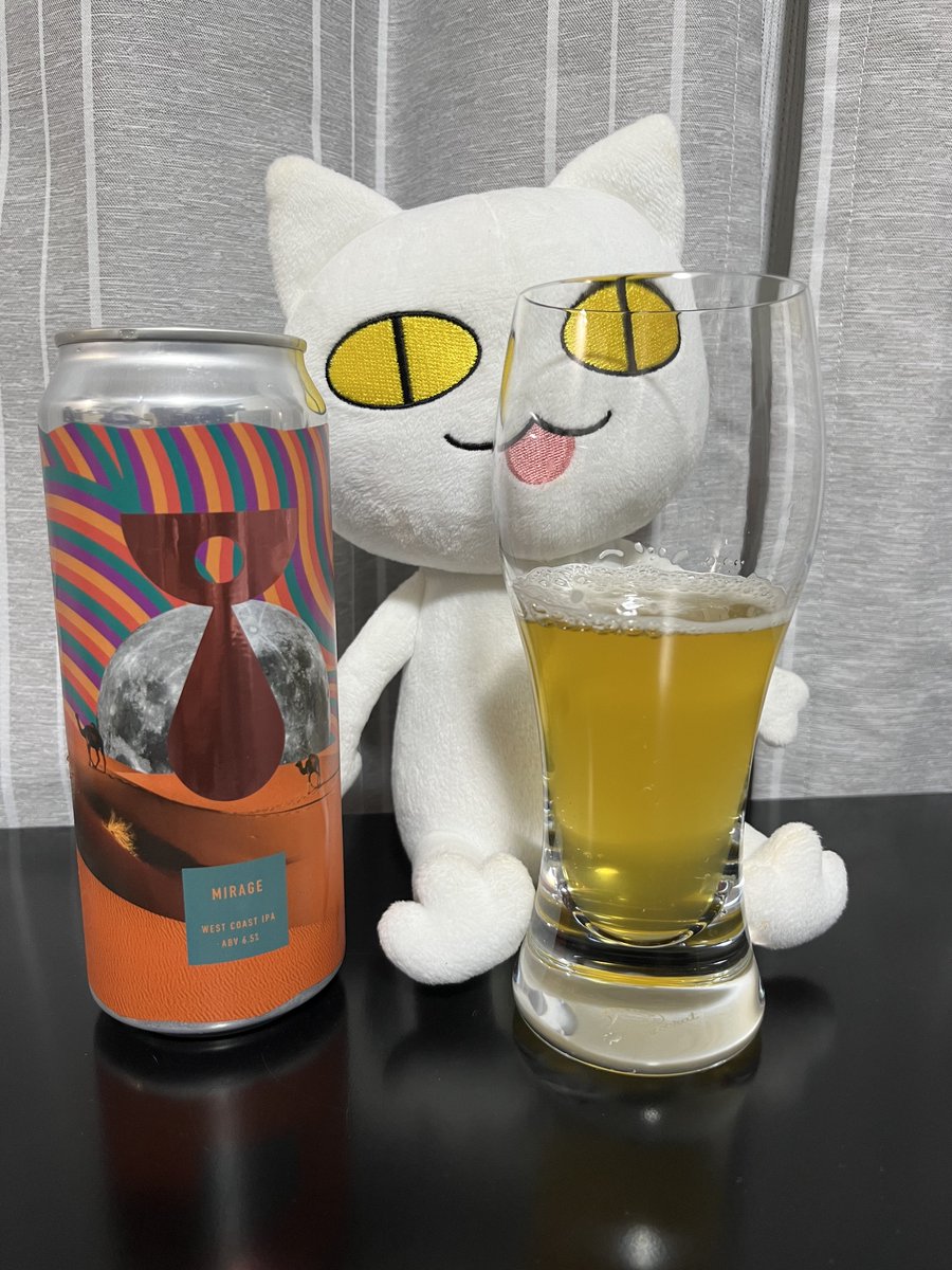 sageoyabun's tweet photo. WEST COAST IPA
MIRAGE
Teenage Brewing
(*´꒳`*)さっぱりしたWCだけど、ややもったりしてモルト甘味から余韻に柑橘系ホップの香りが吹き抜けていくよ。
どちらかというと苦味というより酸味系の作品ね。 https://t.co/R0KS4FTWFr