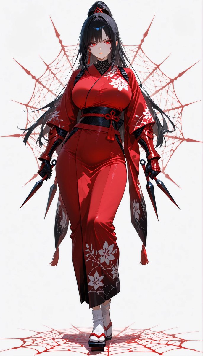 狙った獲物は逃がさない

#Kunoichi #FemaleNinja 　 original illustration