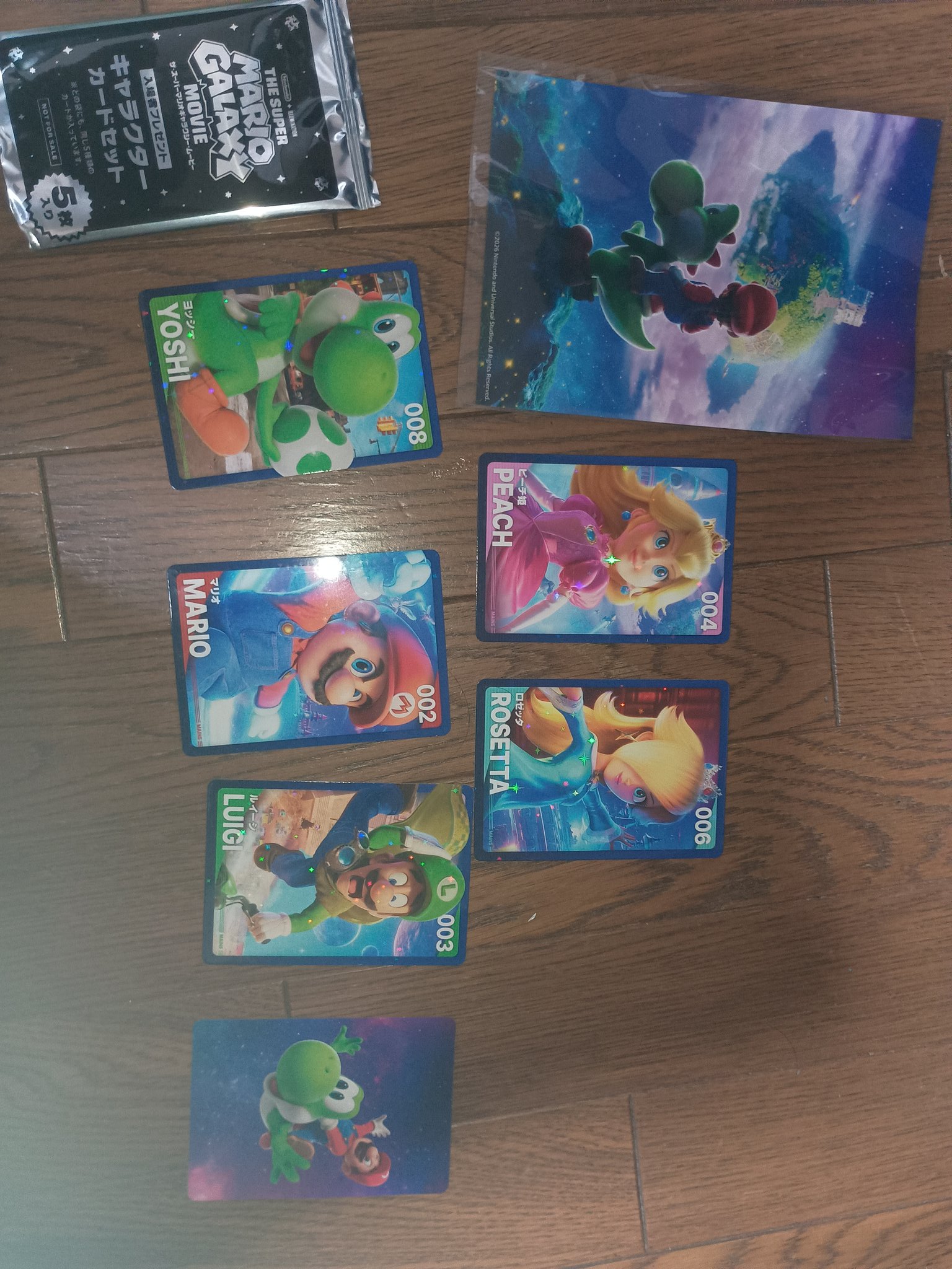 【PSA10&9 5連番】マリオ映画カードマオリルイージピーチ姫ロゼッタヨッシー PSA10&9 5連番】マリオ映画カードマオリルイージピーチ姫ロゼッタ