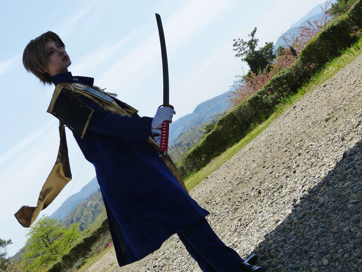 yu07_uu's tweet photo. Cosplay/とうらぶ
へし切長谷部
 
──いざ──

photo @riru_runn 
 #会津村 https://t.co/NiiMF4z5lG