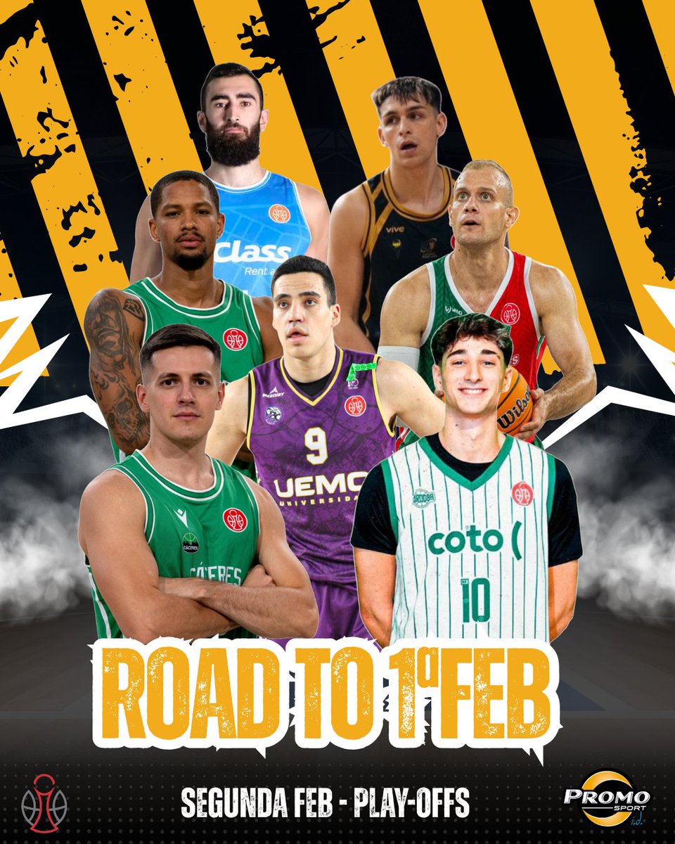 Spain - Segunda FEB 🇪🇸 Best of luck to our clients as they enter the play-offs and fight for promotion to Primera FEB. Proud to support them in this decisive stage of the season #PSFam