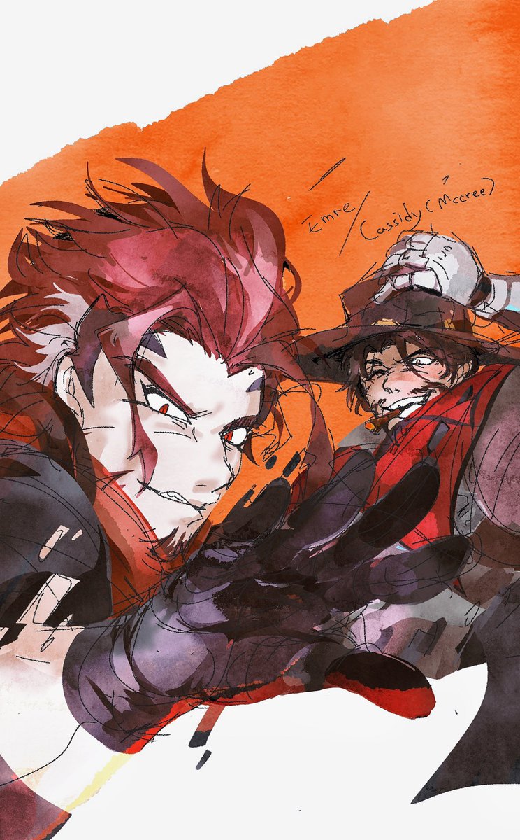 WE DID GOOD！
#emre #cassidy 
#Overwatchfanart