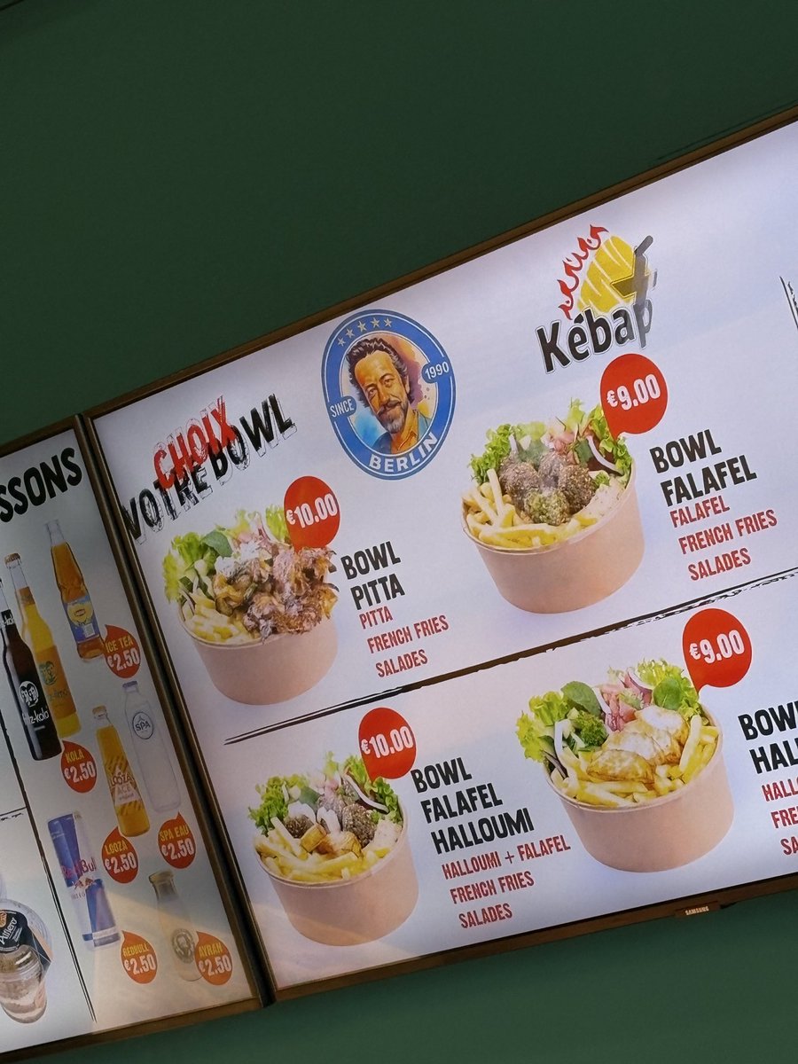 la gentrification des kapsalon quoi comment ça bowl pita??????