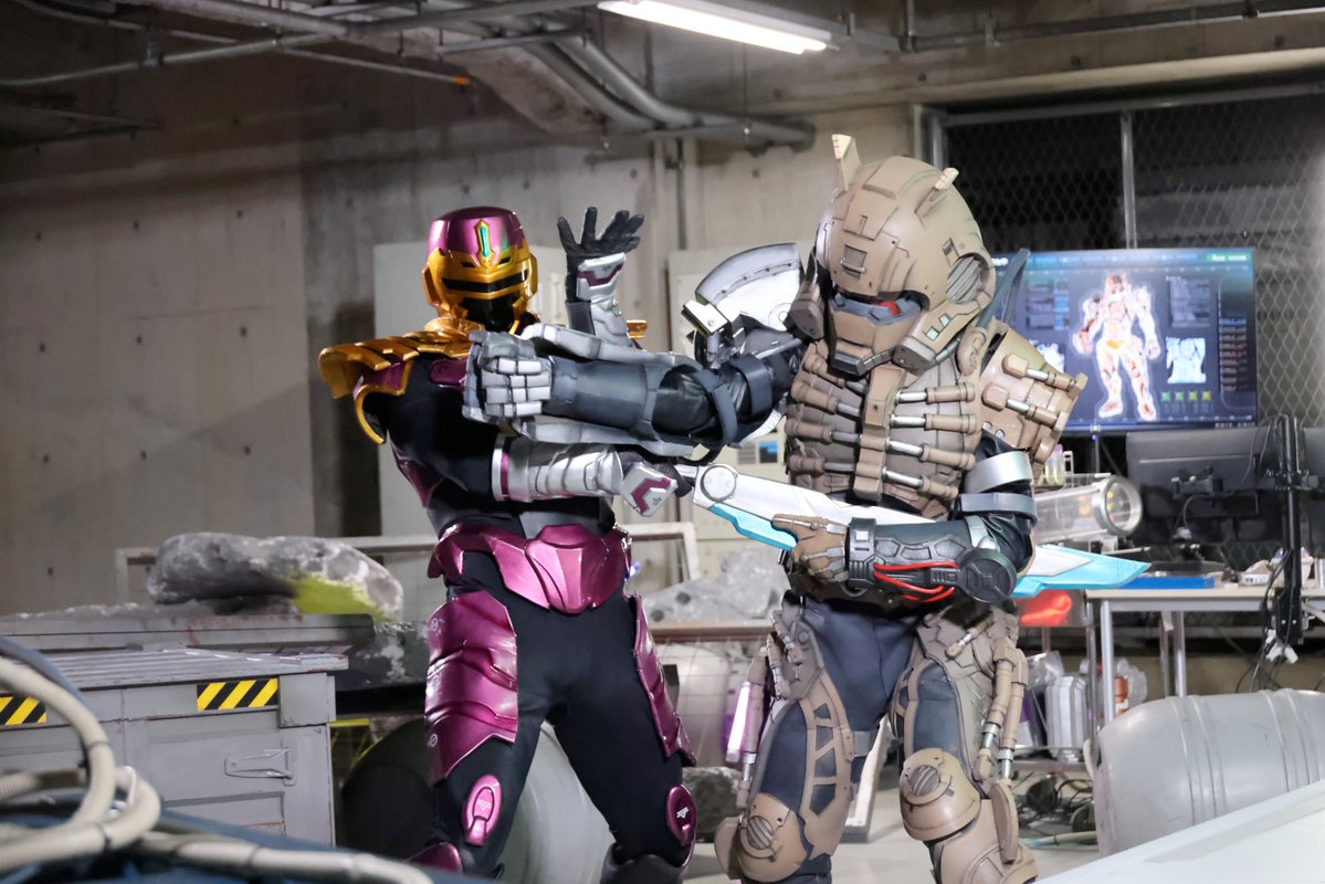 SentaiFive's tweet image. 💤♾ Good morning. Happy Saturday and Super Hero Time weekend. More daddy issues and more G-RAIYA

#KamenRiderZEZTZ #仮面ライダーゼッツ #GavanInfinity #ProjectRED #プロジェクトRED #超ギャバン