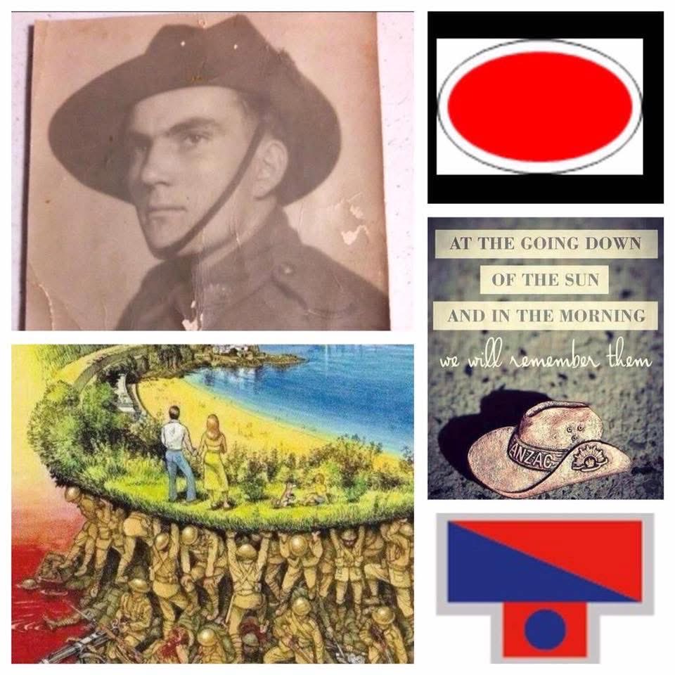 crowest4's tweet photo. A powerful reminder that history isn’t just written in books it lives on through family, connection, and legacy.

Albert Priest & Arthur Weeks (8th Division), and Mervin W. Drews “Snow” (2/11th Field Regiment) answered the call, served side by side, and helped shape the lives we live today.

From Kelvin Grove, Brisbane to the battlefields of WWII, their paths unknowingly crossed… only for their grandchildren, Jodie and I, to meet years later, fall in love, and build a family of our own.

A legacy carried forward through generations.

We will remember them.
#LestWeForget