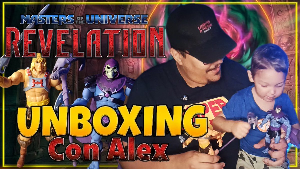 EL MEJOR INVITADO DEL CANAL! ...y de paso abrimos unas figuras muy chulas de "Masters of the Universe Revelation"

💥youtu.be/reHc1hzT918?is…
💥youtu.be/reHc1hzT918?is…

Denle mucho amor ❤️ 

#MastersOftheUniverse