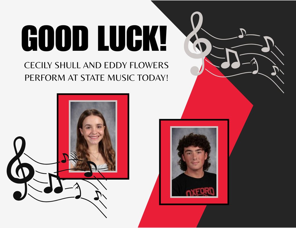 usd358's tweet photo. Good luck to Cecily Shull and Eddy Flowers at State Music! https://t.co/V02Z6V1GKO
