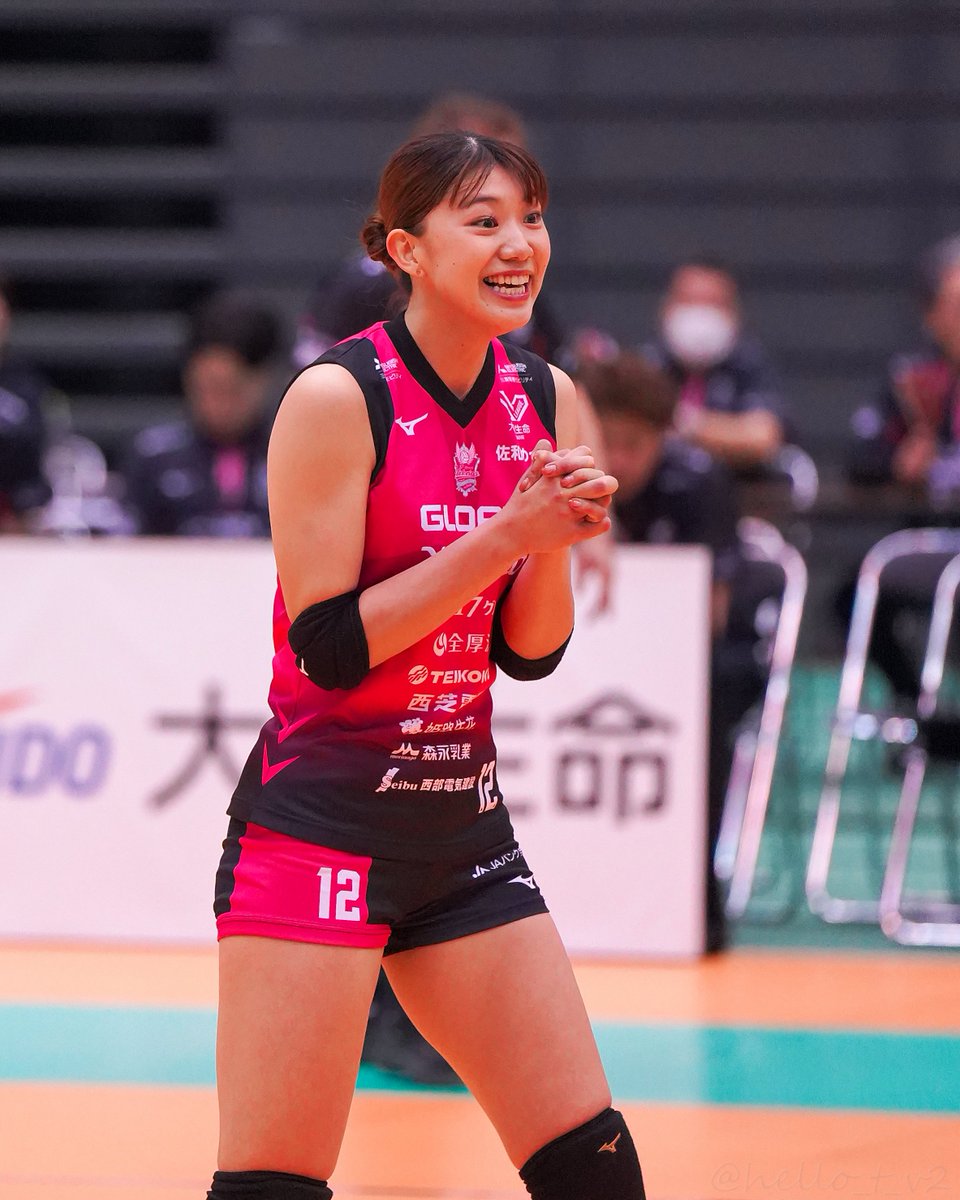 野中瑠衣 選手 #RuiNonaka #ヴィクトリーナ姫路 #百％ #全ての力で