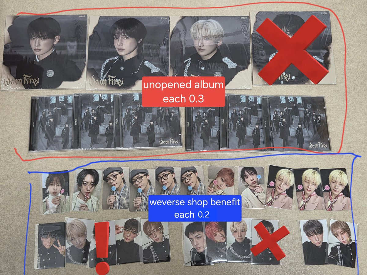 sagopalg5's tweet photo. 앤팀 andteam 앨범 포카 포토카드 양도합니다 
unoppend album photocard benefit

we on fire 위온파 케이 후마 니콜라스 의주 유마 죠 하루아 타키 마키 sell
k fuma nicholas ej yuma jo harua taki maki https://t.co/mk59jVloTU