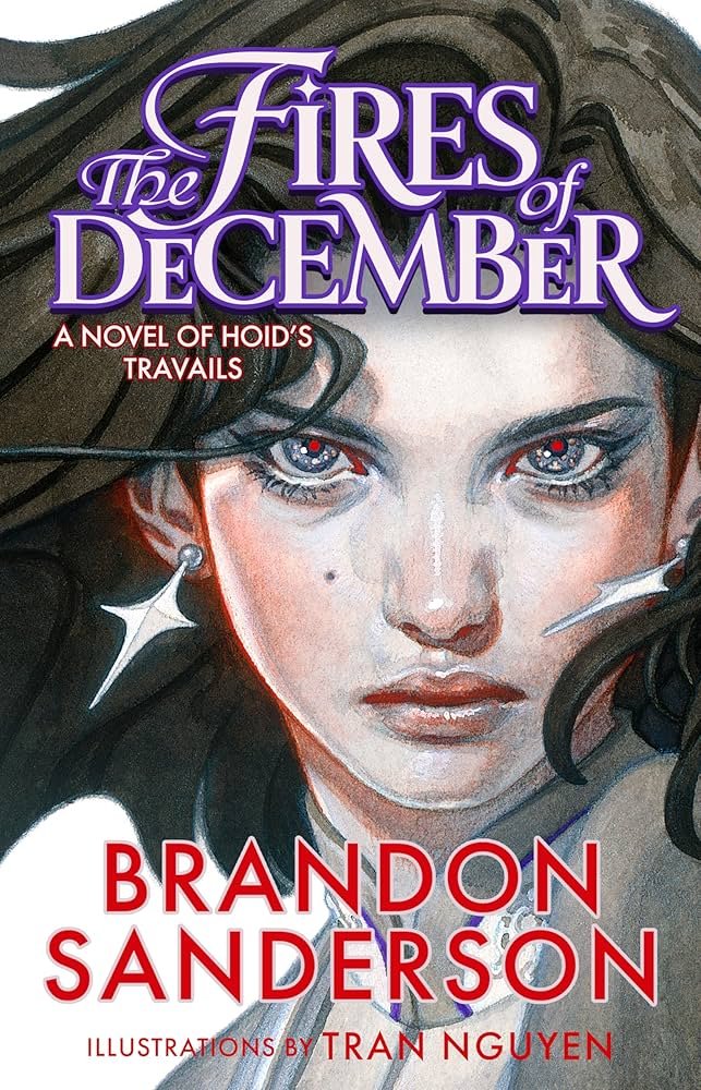 stormlight_br's tweet photo. Brandon Sanderson sobre The Fires of December, seu sexto Projeto Secreto, e o futuro da Cosmere:

"Eu realmente acho que Fires of December é um dos meus melhores livros até agora, e tenho muito orgulho de tê-lo escrito. É outra história narrada por Hoid, como foi Tress [e Yumi], então não é para todo mundo.

Não que eu esteja fomentando expectativas; é que eu estou me preparando para as coisas estranhas que vou fazer com vocês na segunda metade de Stormlight."