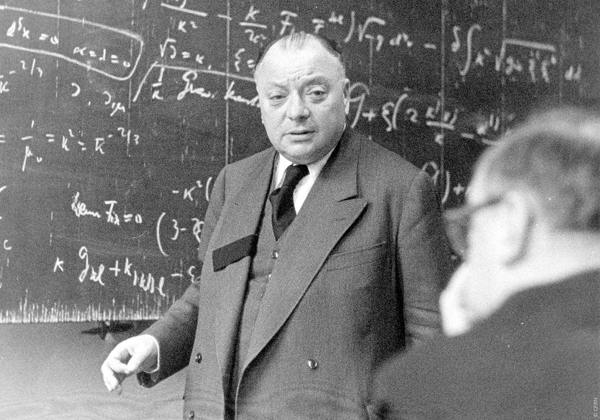 NobelPrize's tweet image. Have you heard about the 'Pauli principle'?

It's the brainchild of physics laureate Wolfgang Pauli who was born #OTD in 1900. His principle proposed that no two electrons in an atom could have identical sets of quantum numbers.

Learn more about Pauli: bit.ly/2J1kcyt