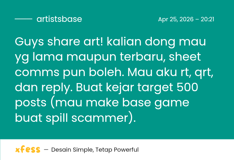 Artist’s Base tweet media