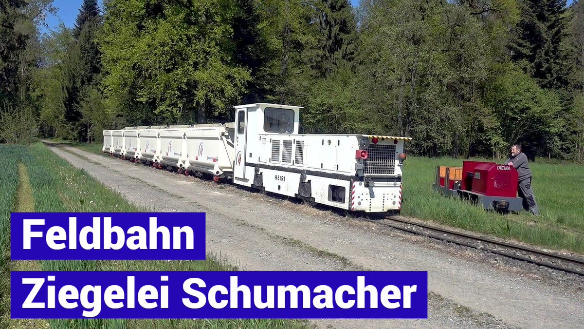standseilbahnen's tweet image. Feldbahn Ziegelei Schumacher Gisikon - die letzte aktive Feldbahn der Schweiz

Video Dokumentation --&amp;gt;
youtube.com/watch?v=GVry1N…

#feldbahn #industriebahn #bahn #eisenbahnen #ziegelei #schumacher #schweiz