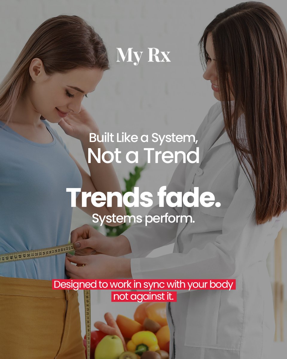 myrx_lab's tweet image. Trends Fade, Habits Stay.

When things work in sync with your lifestyle, everything feels more natural, more consistent, and easier to maintain long-term.

Because real progress isn’t built on hype… It’s built on what you repeat.

👥 Follow for daily wellness tips

#DailyHabits