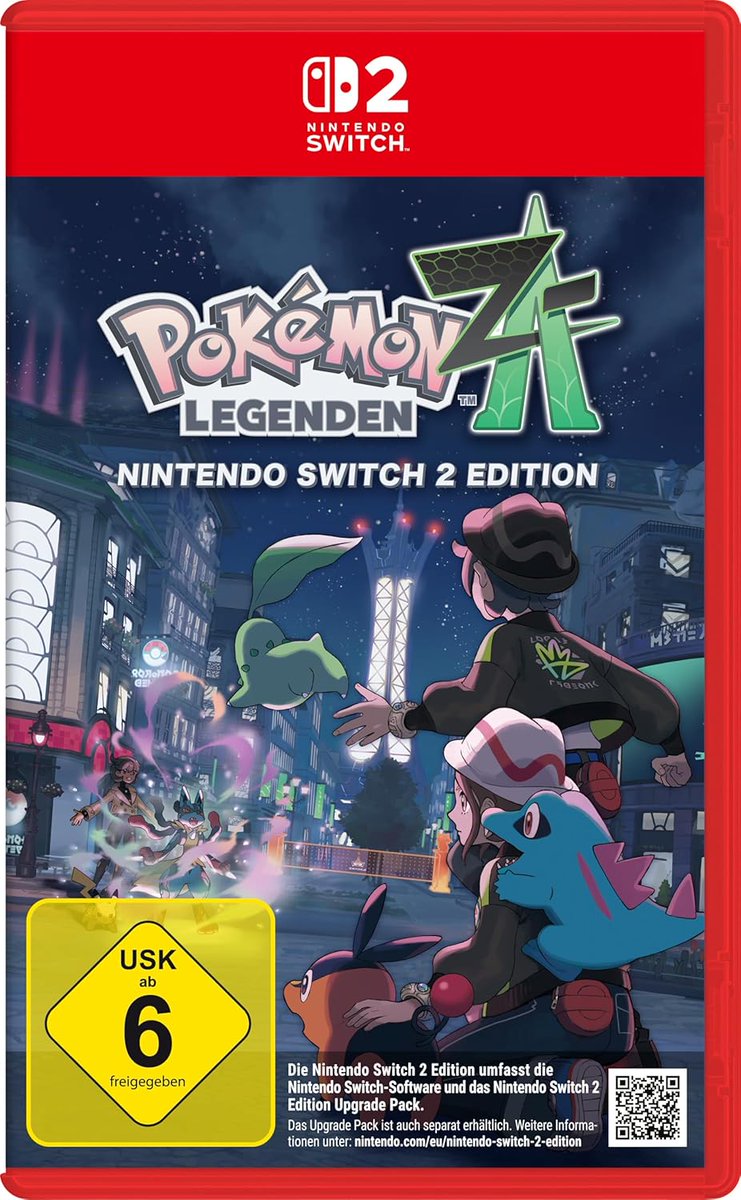 NerdyDeals247's tweet image. Die "Switch 2 Edition" von Pokémon-Legenden: Z-A gibt es derzeit für mal wieder angenehme 30,04 Euro bei Amazon.

Zu Amazon:
amzn.to/4tsdRAE

Affiliate-Link. #Werbung