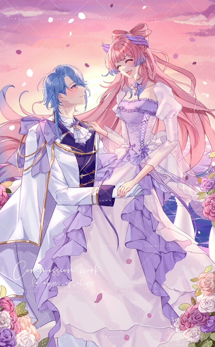 commission for TheasCanvas on Vgen, thank you!💜
