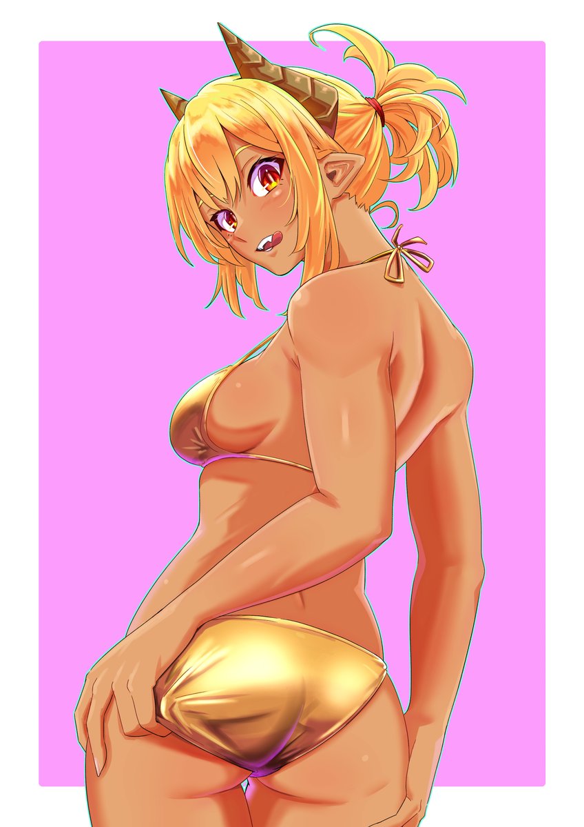 #なんの脈絡もなく水着イラストを再掲して最近フォローしてくれたフォロワーを怖がらせましょう
#oc 