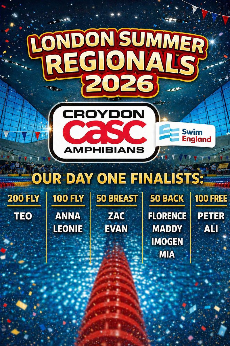 CAmphibians's tweet photo. Our Day One Finalists are just warming up! Congratulations to each and every one of them. We wish them all the best. #swimfast #GoAmphibiansGo https://t.co/dNOeMeKOHK