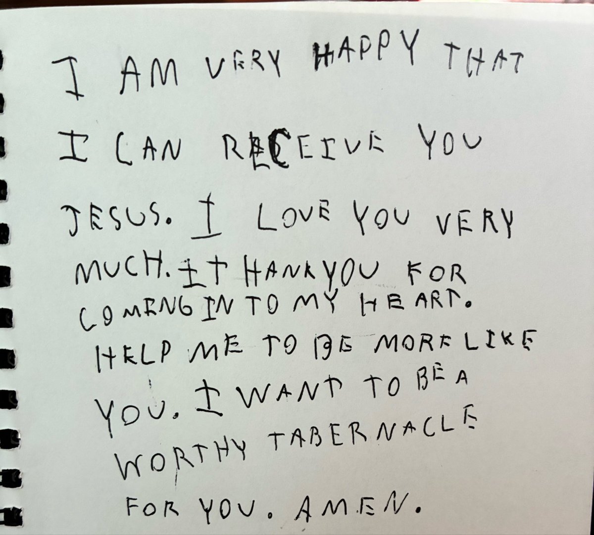 HeinleinMichael's tweet photo. Our daughter receives her First Holy Communion tomorrow. A moment of great hope for this proud father. https://t.co/WaUbsQPhfg