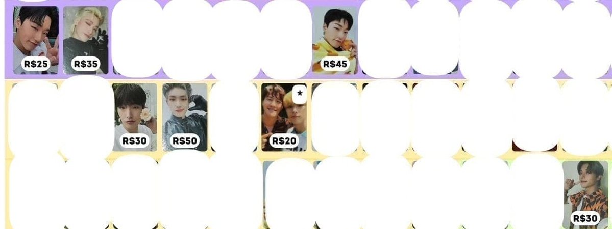 CEGs NACIONAIS ATEEZ

• Valores + FreteS
• Prazo: 30/04
• Formas de pagamento: Pix/Crédito
• Álbuns sem photocards, apenas com inclusões
• Itens indicados com (*) possuem avaria
• Desistência somente com repasse
• Sensitive buyer ❌

CLAIMS NA DM

Feedbacks no fixado 📌