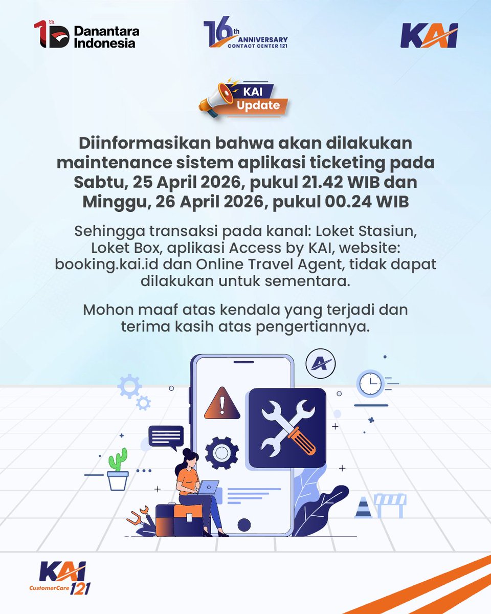 Kereta Api Indonesia tweet media