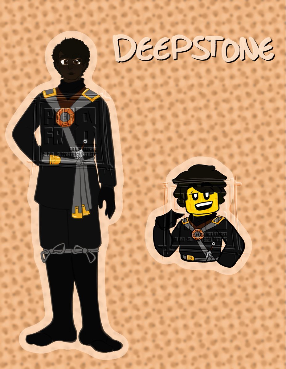 Drawing a Cole variant every day: Day 15, Deepstone

#ninjagoart #ninjago #ninjagofanart #ninjagocole