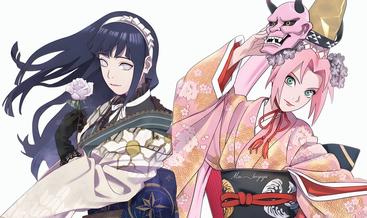misshwyuga's tweet photo. here the sakuhina version ! this hinata design matches so well with these new designs ♡ https://t.co/zNfhHOuXXn