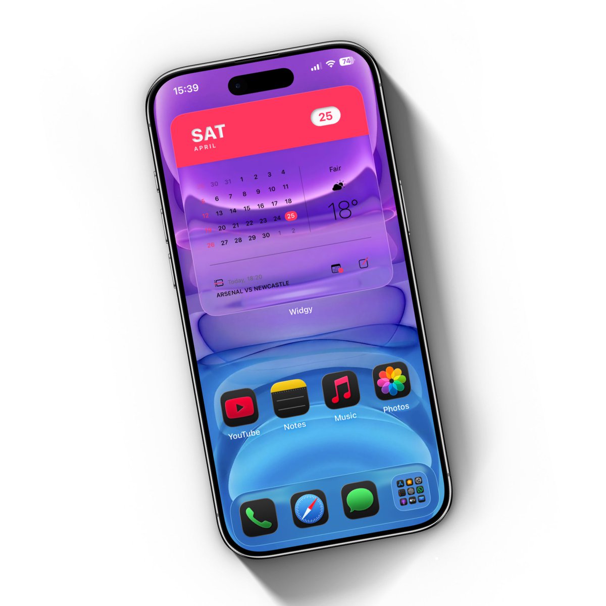 Venero_Antonio3's tweet image. Today’s setup 
#widget from Sky widget by @Hewoood and available here ko-fi.com/s/2b5ab11f22
.
#mockups by @screenshot_pro 
#homescreensetup #wallpaper #ios #ios26 #Apple #iPhone