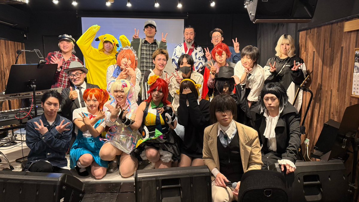 BANDライビング tweet media