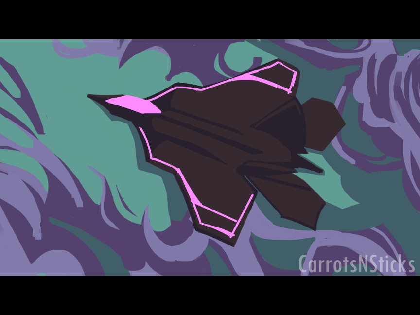 CarrotsNSticks_'s tweet photo. Chill drawing of a F-22 Raptor https://t.co/lSVNR7rePk