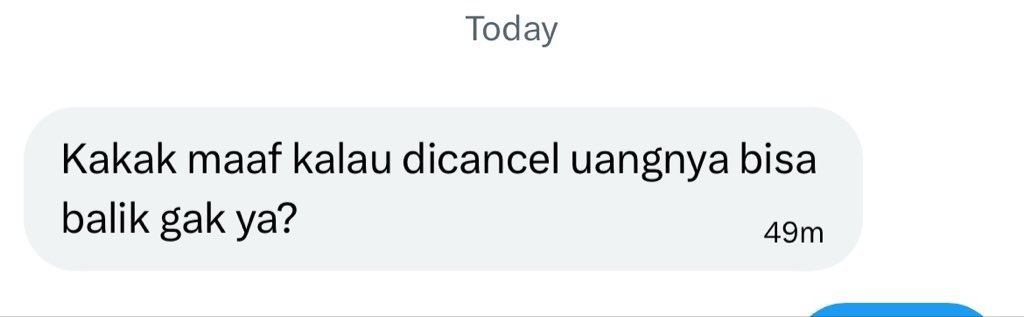 Kalo belum mampu beli merch tolong banget jangan sampai nyuri uang orang tua apalagi orang tuanya sampe chat ke own go buat bantu jualin jajanan yang kalian take.

Dan tolong banget jangan seenak jidat cancel padahal barang udah sampe ina.

Merch gaakan dibawa mati guys, beli