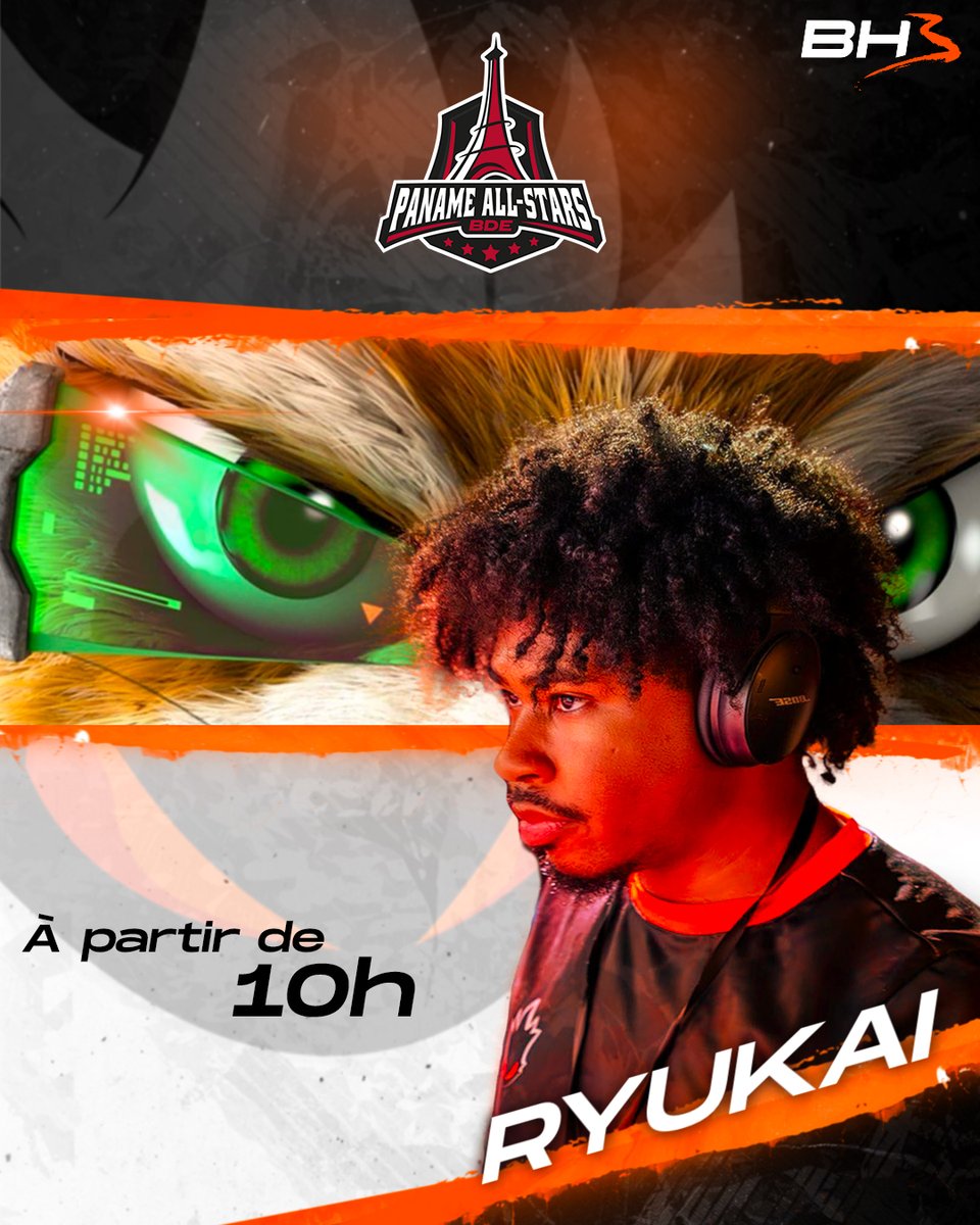 BH3_Esport's tweet image. 🌟 WEEK-END #SSBU - PARTIE 2 🌟

Demain, c'est @RyuKai qui clôturera ces 2 jours de compétition au Paname All-Stars 2 by le @BDE_Corp 🦊

RDV à partir de 10h pour le soutenir avec nous 🫡

On compte sur vous 🔥

🤙 @VeigaManagement 

#SmashBros #Esport