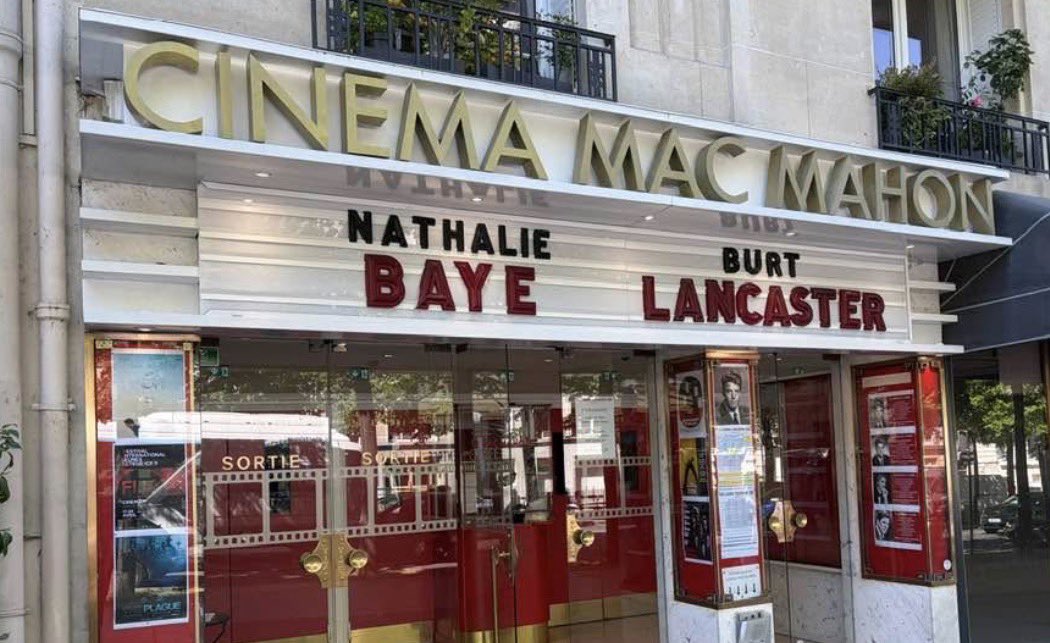 JFGuyot's tweet image. « Tintin la balayette! »: dès demain, le #Cinéma #MacMahon à Paris rend hommage à Nathalie #BAYE 👍👍