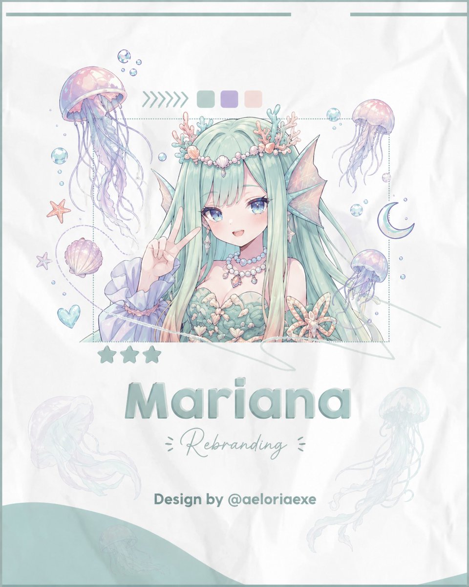 Mariana 🪼 「Jellyfish VTuber」 ⋅˚₊‧ ଳ⋆.ೃ࿔*:・ tweet media
