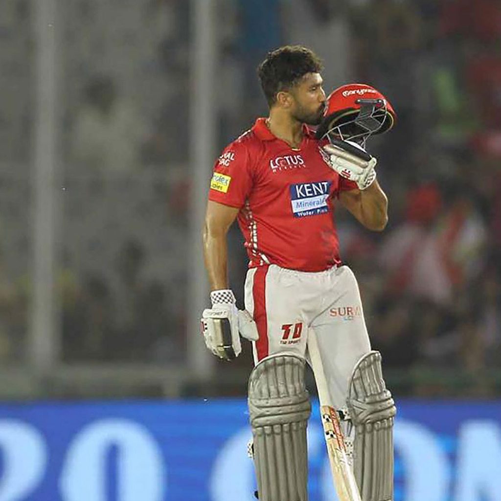 wadhera ka mushkil catch le liya, Iyer ke 2 drop kar diye
karun nair Punjab Blood