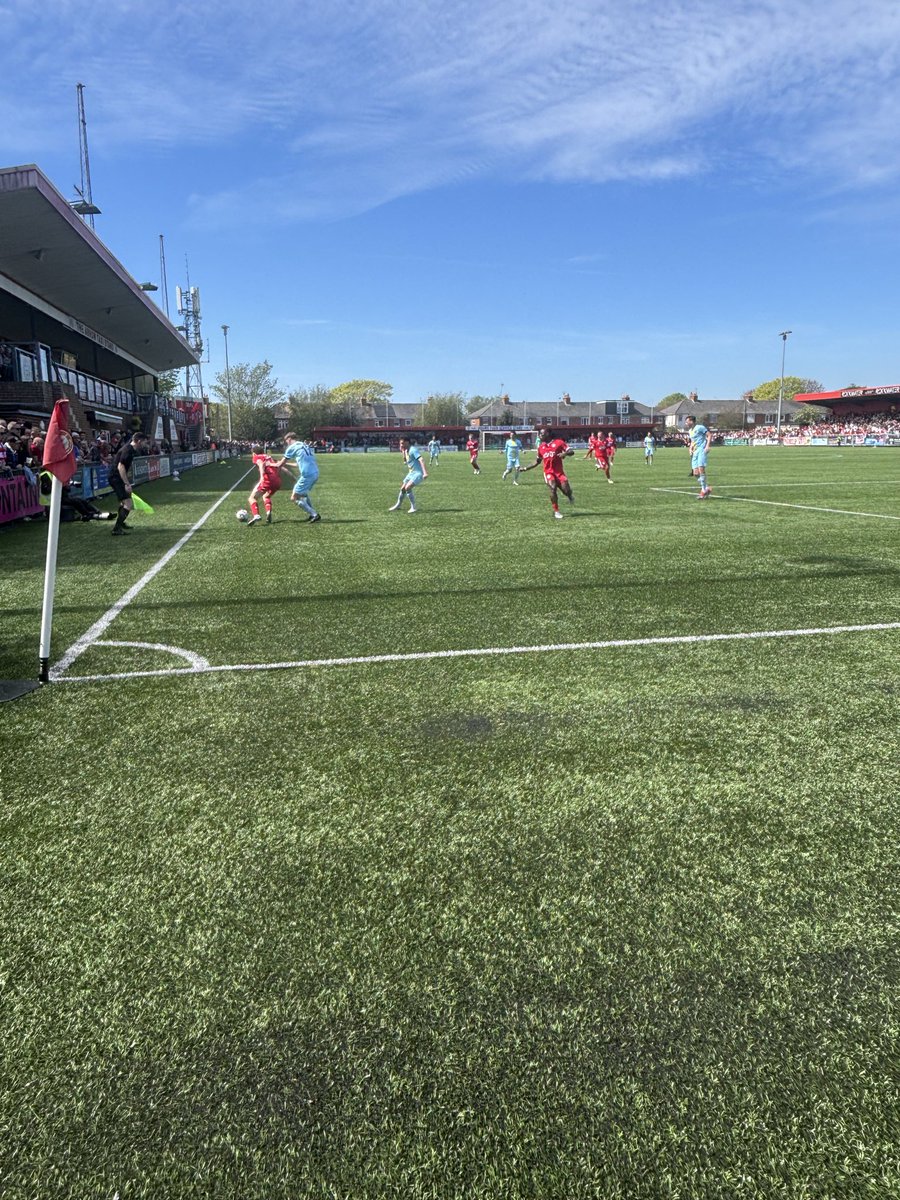 Paulbloomer3's tweet photo. 📆Saturday April 25 2026
⏰12:30
🧮Game 190 25/26
🏟Woodside Road #1477
⚽️@WorthingFC 2-0 @EUFCofficial
🏆National League South (24/24)
🎟️£18
👥4,002
#groundhopping #nonleague #leaguecomplete #leaguewinners
@NL_Enterprise https://t.co/YJ7CLQ9iHw